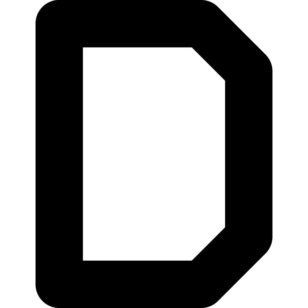 windows metro style d icon