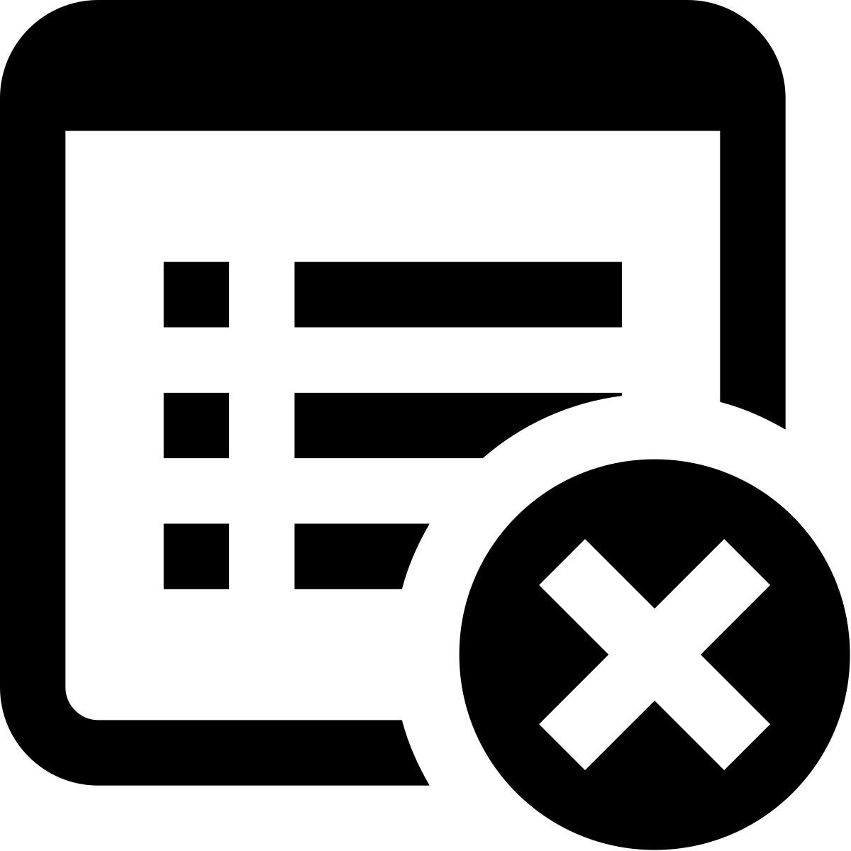 windows metro style delete document icon