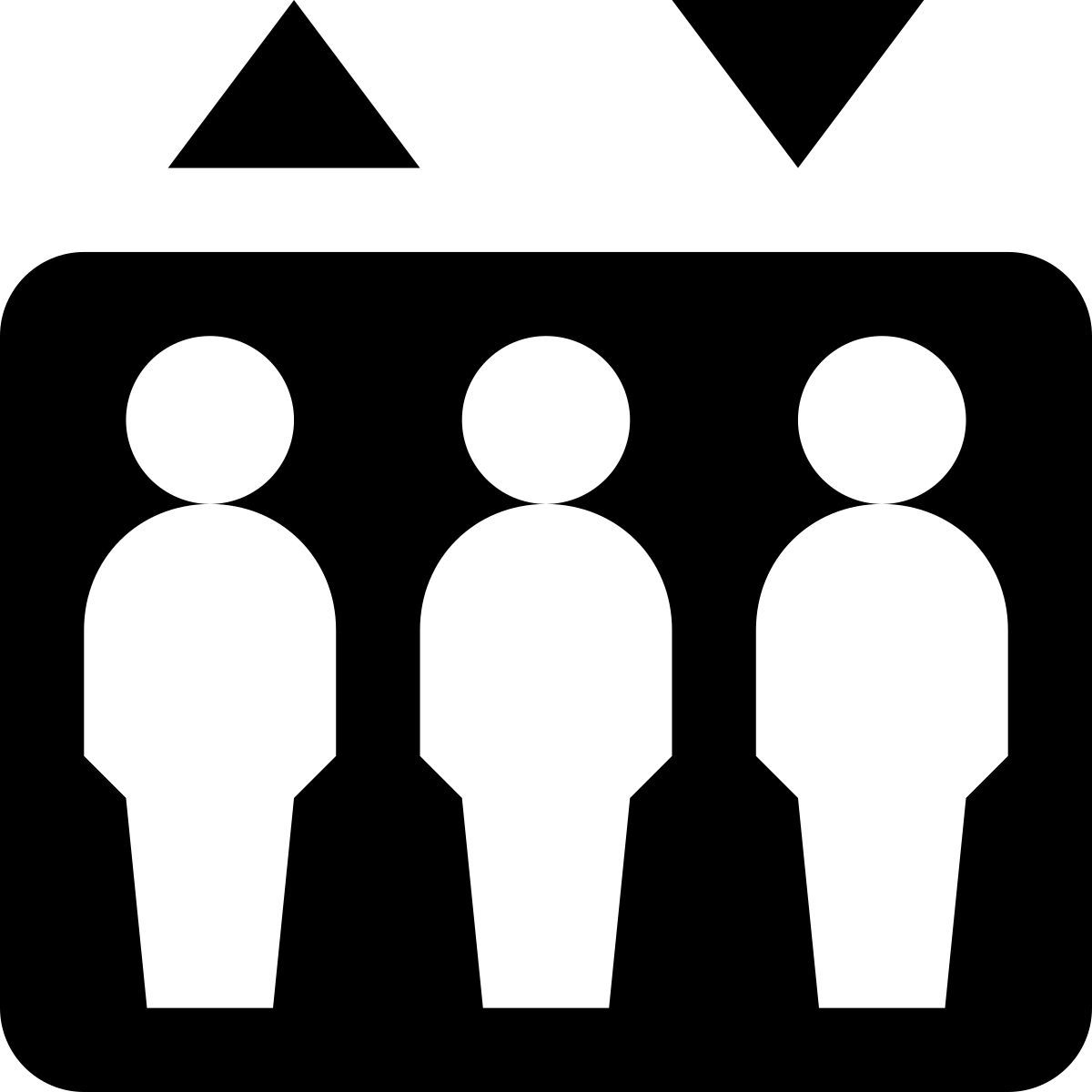 windows metro style 电梯 icon