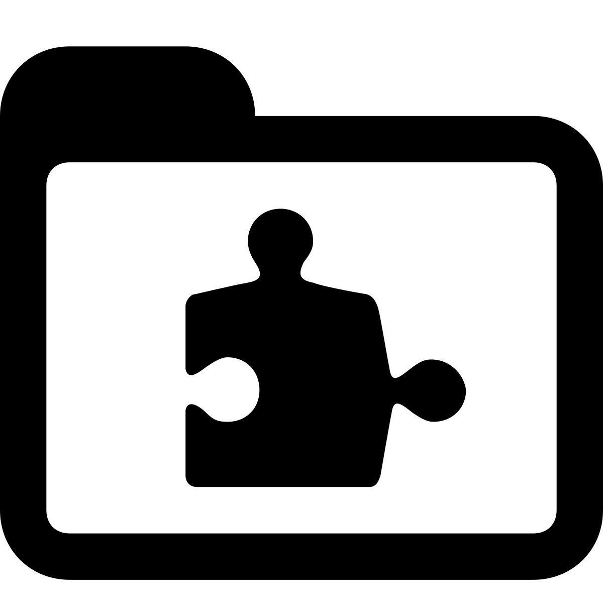 windows metro style ordner "erweiterungen" icon