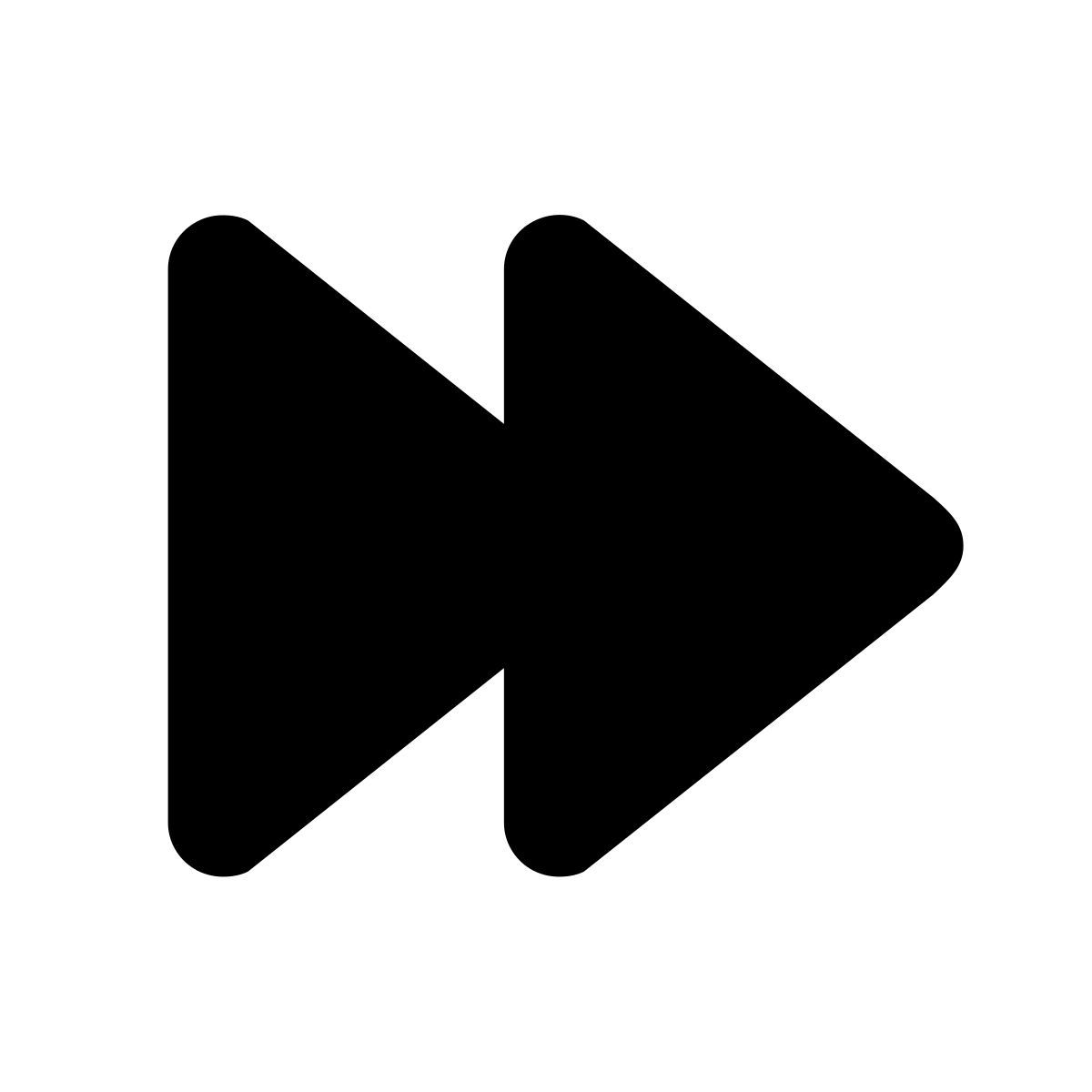 windows metro style 빨리 감기 icon