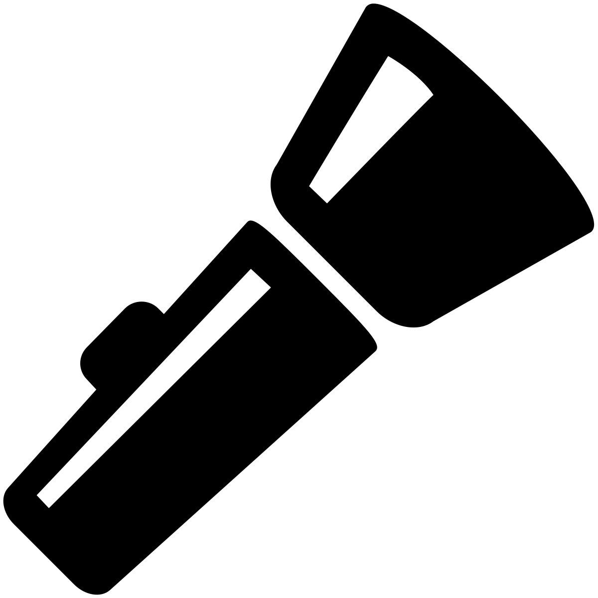 windows metro style 플래시 라이트 icon