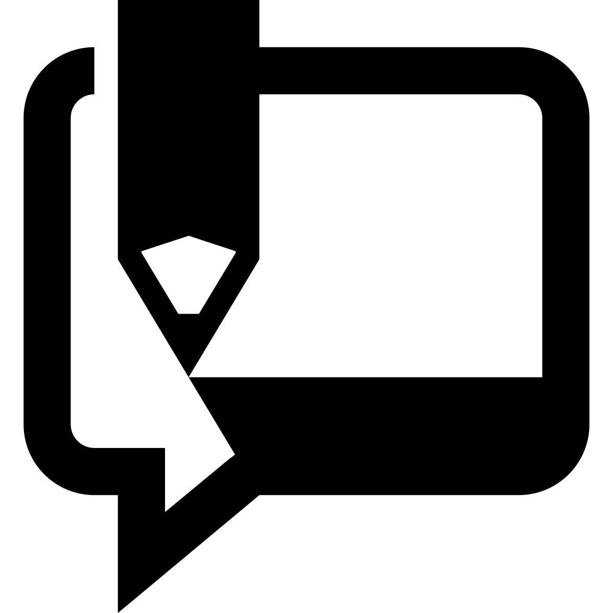 windows metro style blog icon