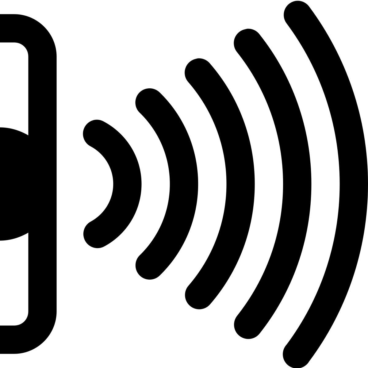 windows metro style 전송 적외선 빔 icon