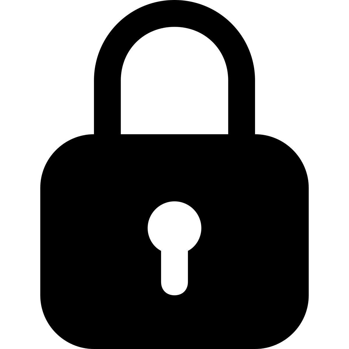 windows metro style 2 잠금 icon