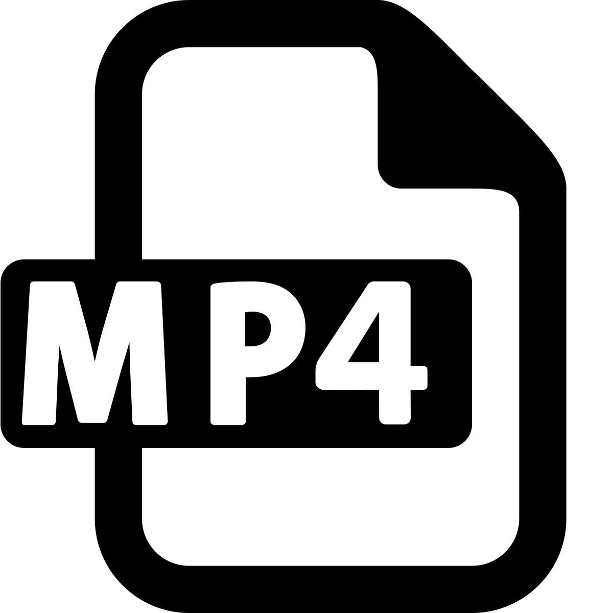 windows metro style mp4 icon