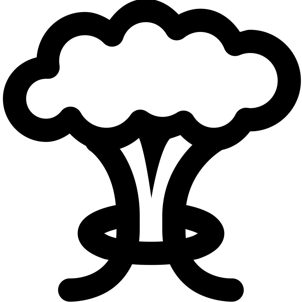 windows metro style champignon atomique icon