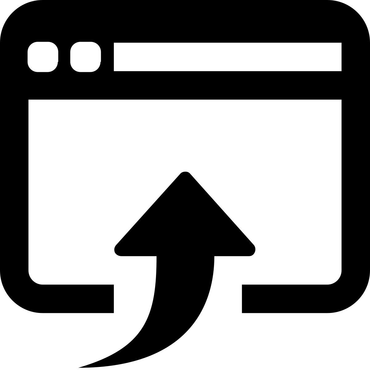 windows metro style ouvrir dans le navigateur icon