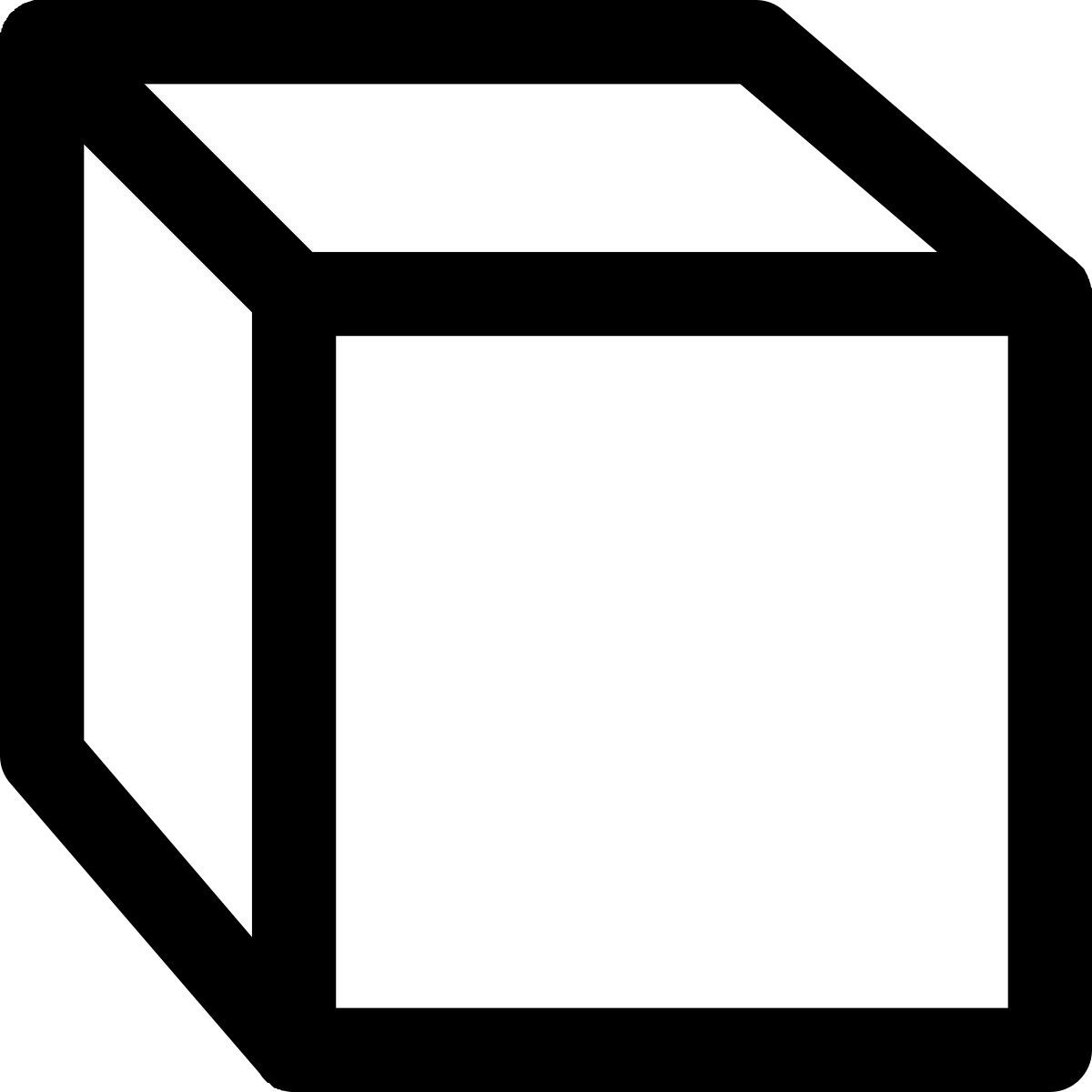 windows metro style 3d 큐브 icon