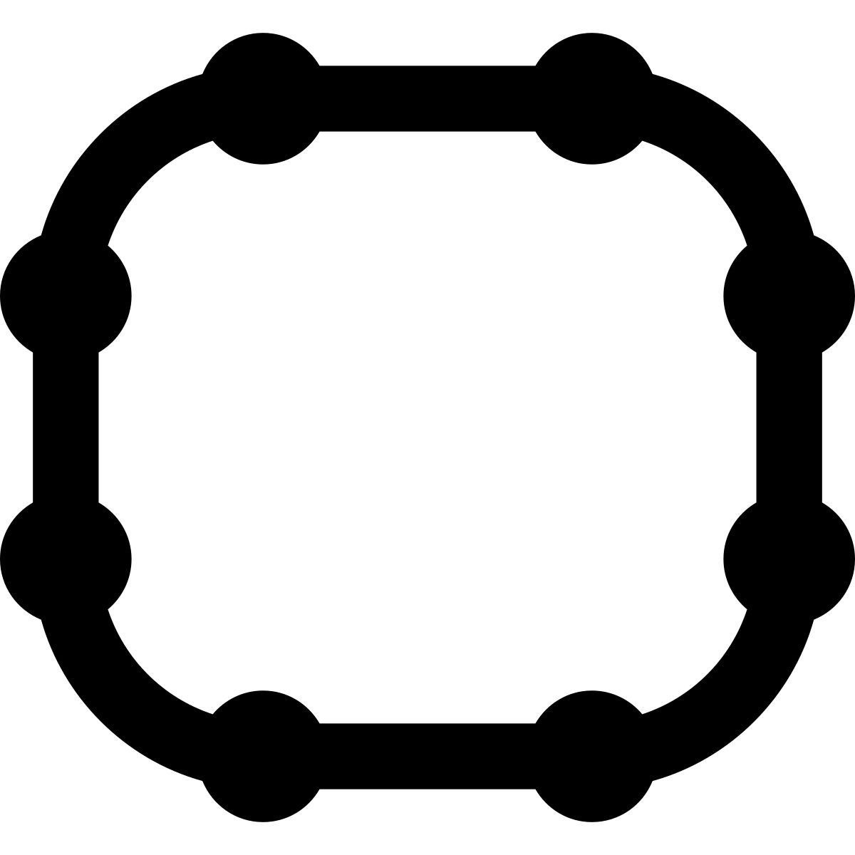 windows metro style 圆角矩形笔画 icon