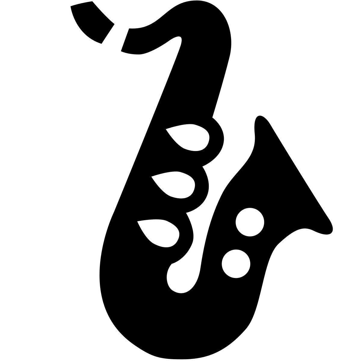 windows metro style saxofón icon