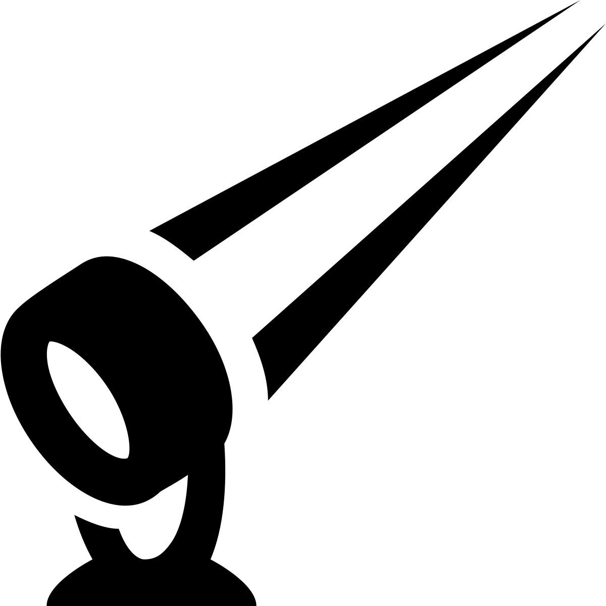 windows metro style searchlight icon