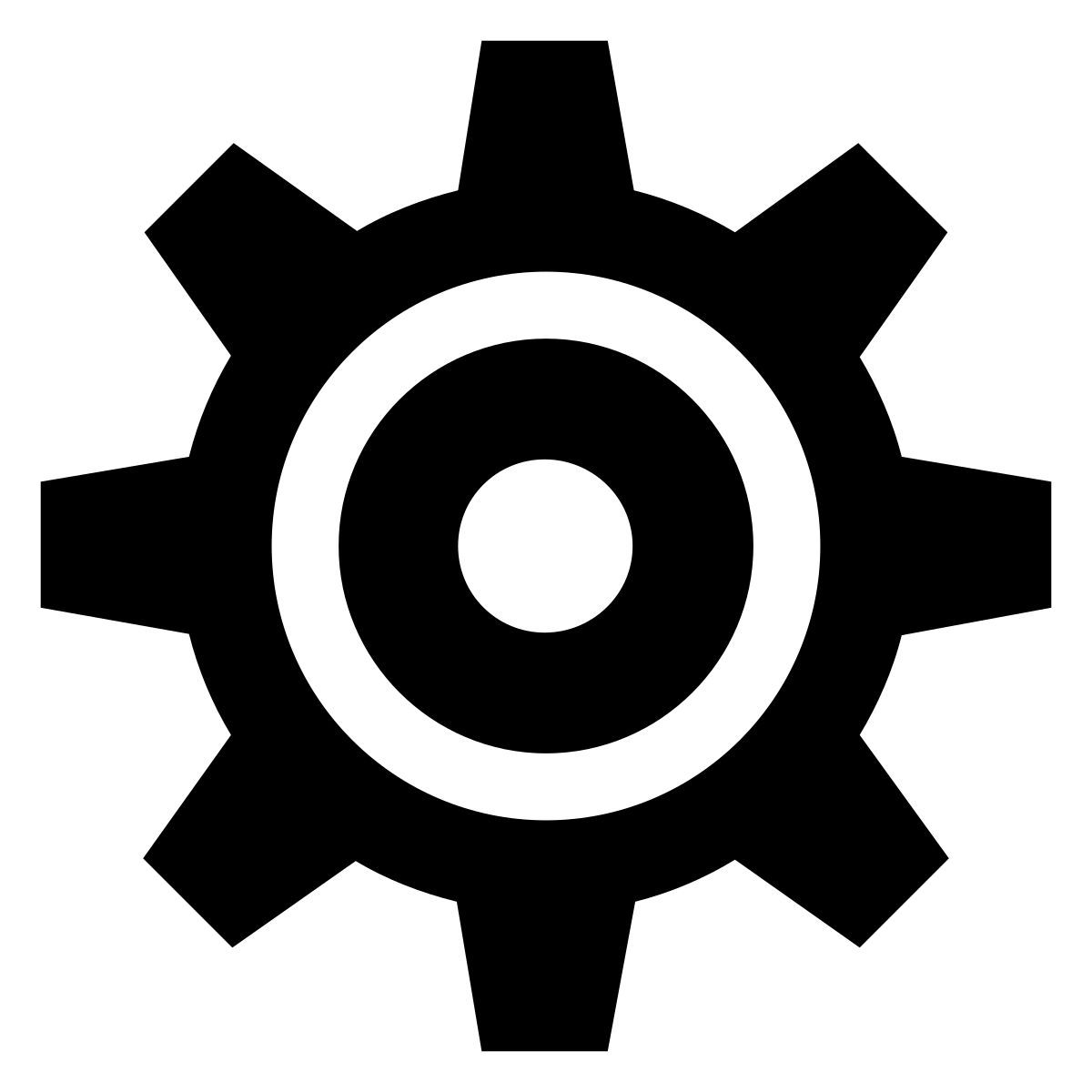 windows metro style ajustes icon