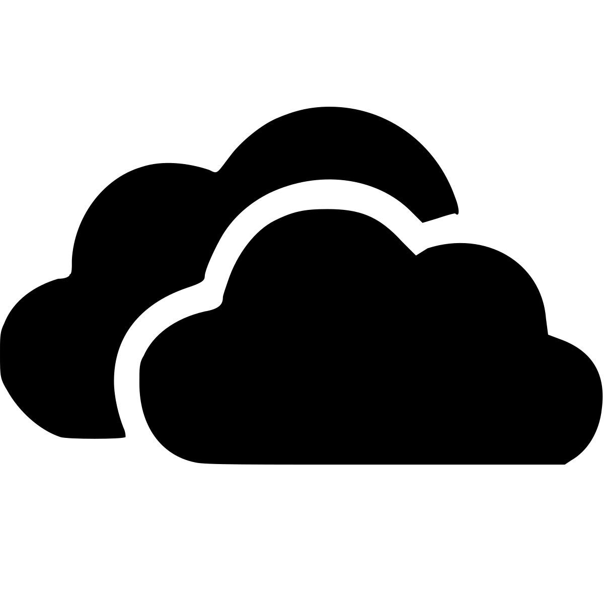 windows metro style onedrive icon