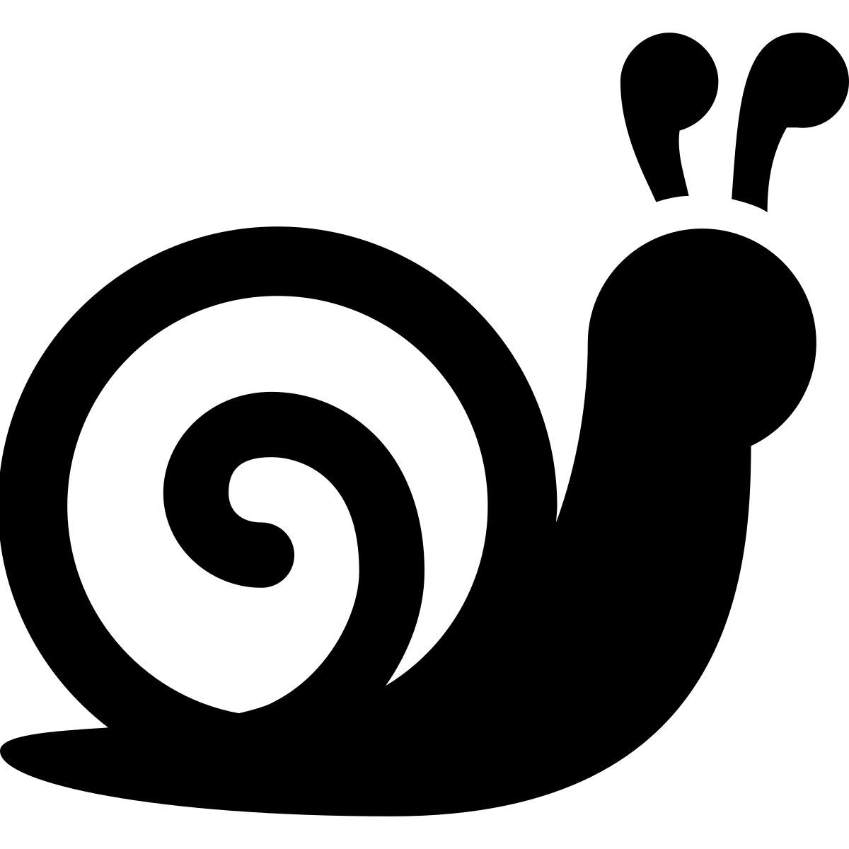 windows metro style snail icon