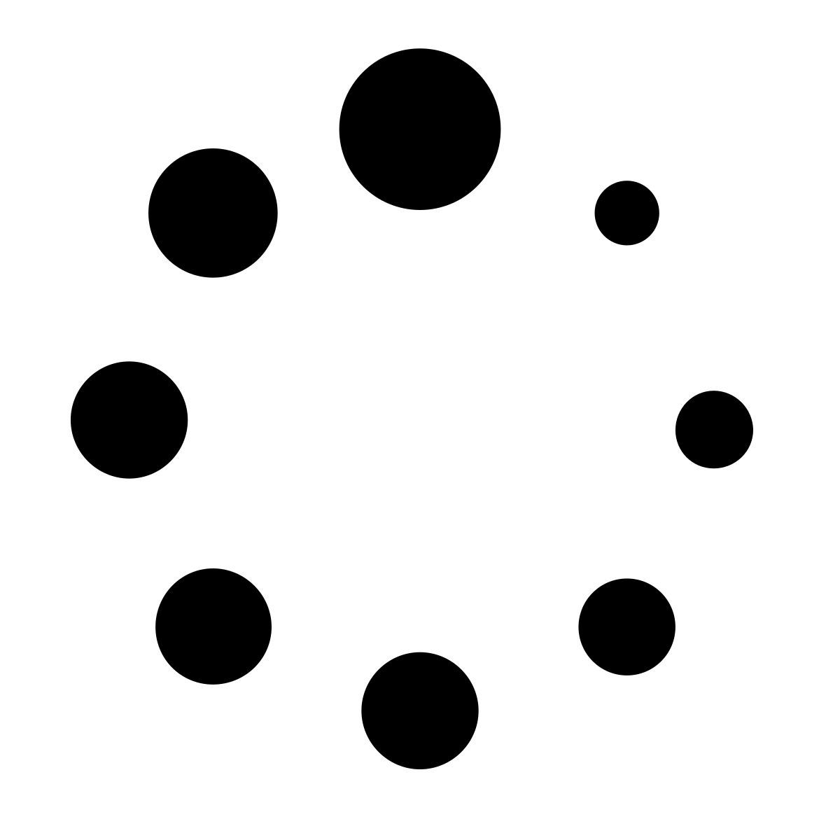 windows metro style wait icon