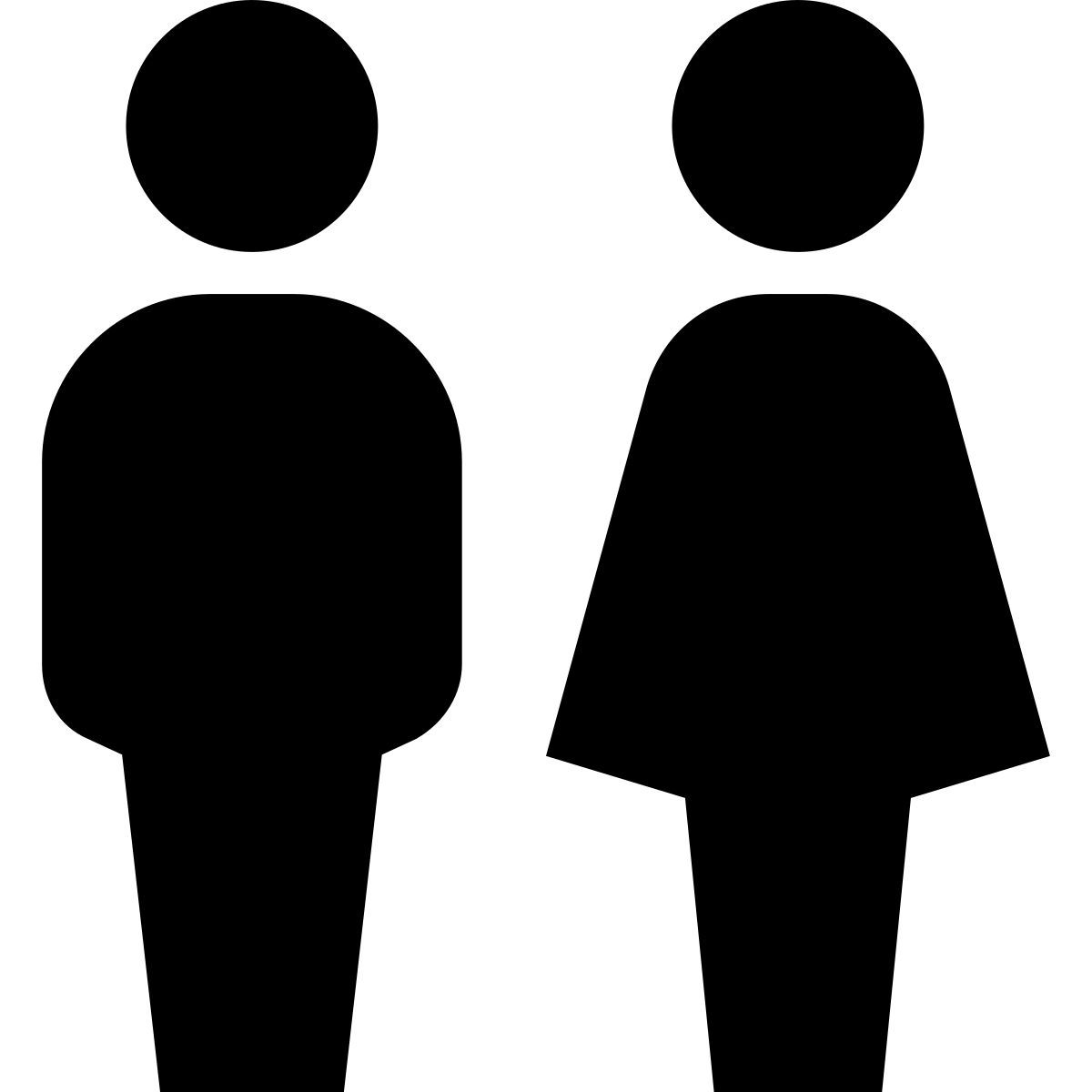 windows metro style 화장실 icon