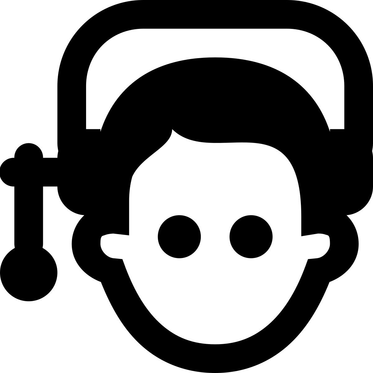 windows metro style 在压力下的男性 icon