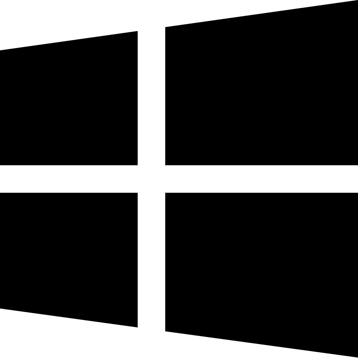 windows metro style windows8 icon