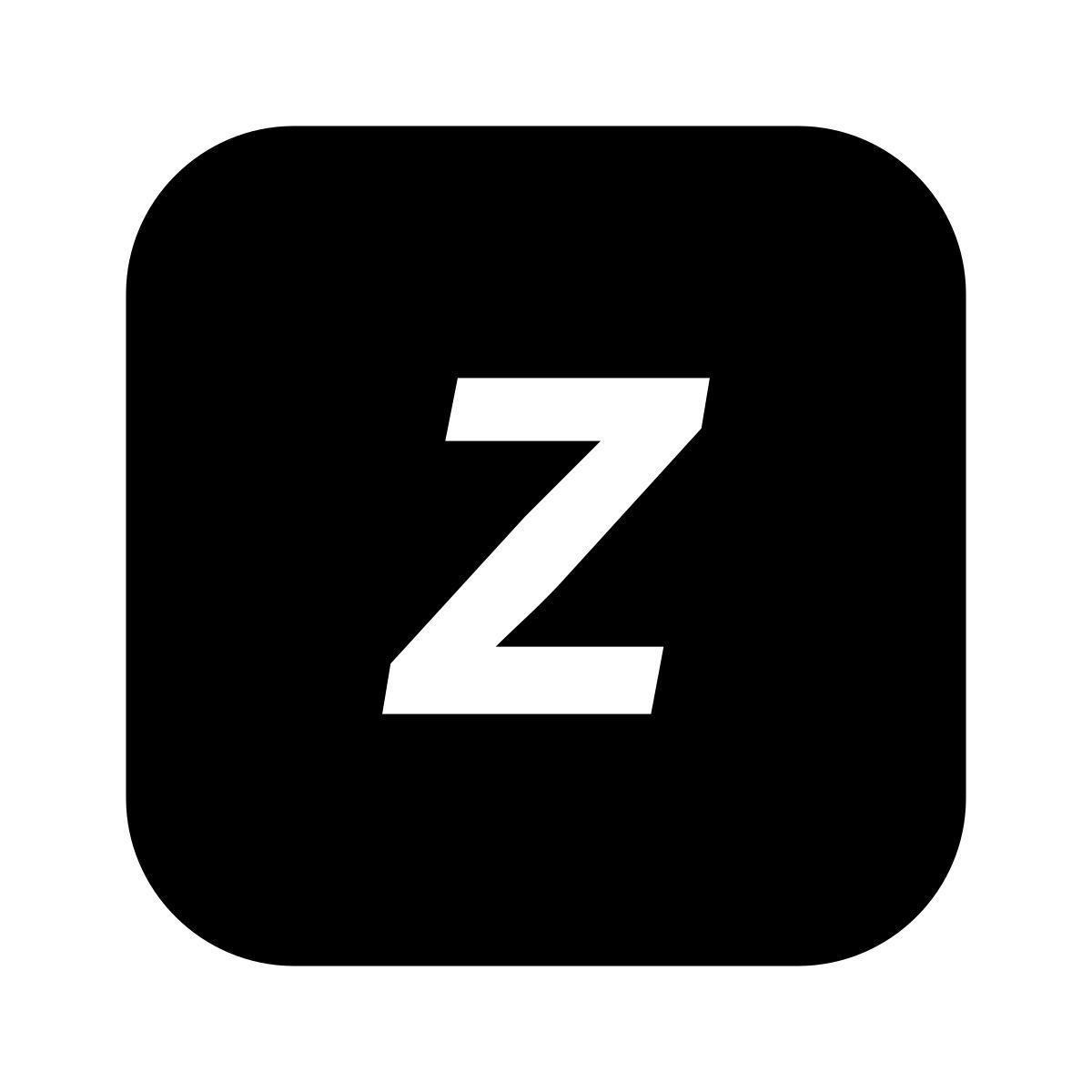 windows metro style z coordinate icon