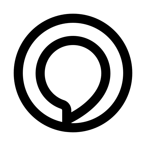 Amazon Alexa Logo Icon In Windows 10 Style