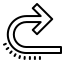u turn to right